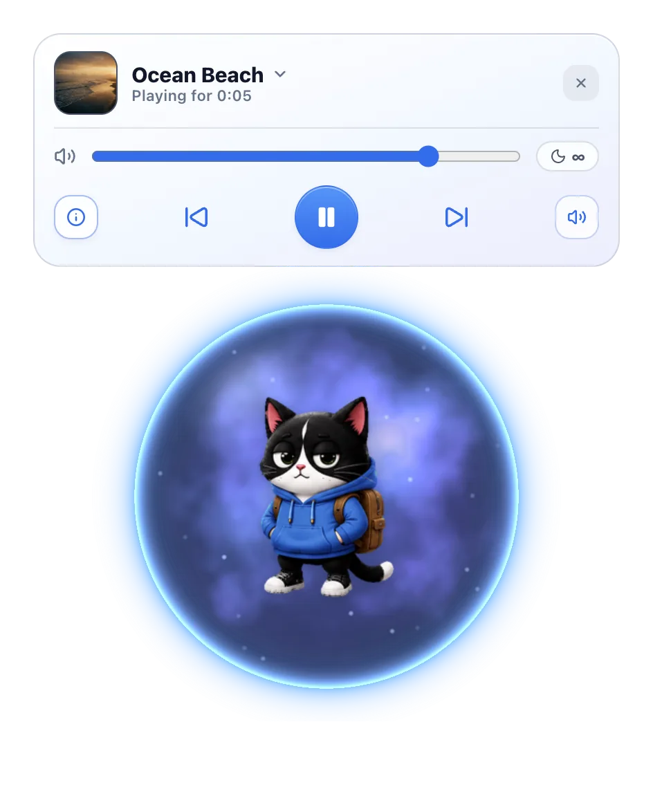 Calm sounds