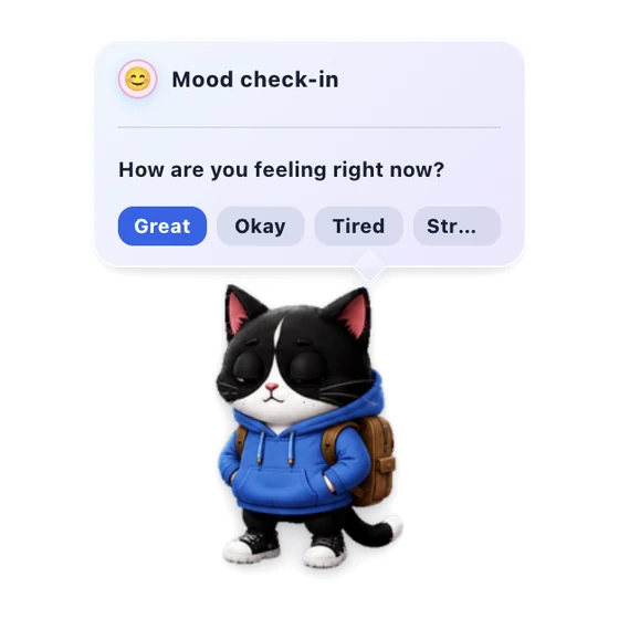Mood Check-in preview
