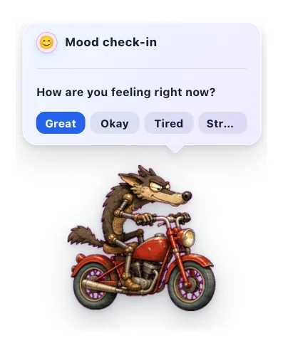 Mood Check-in preview